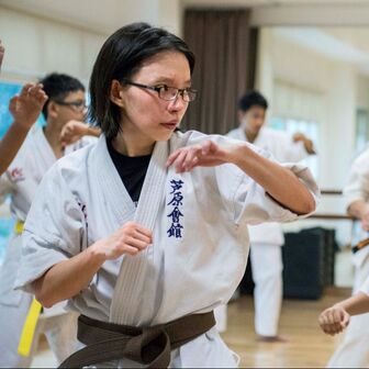  cheryl ong, ashihara karate